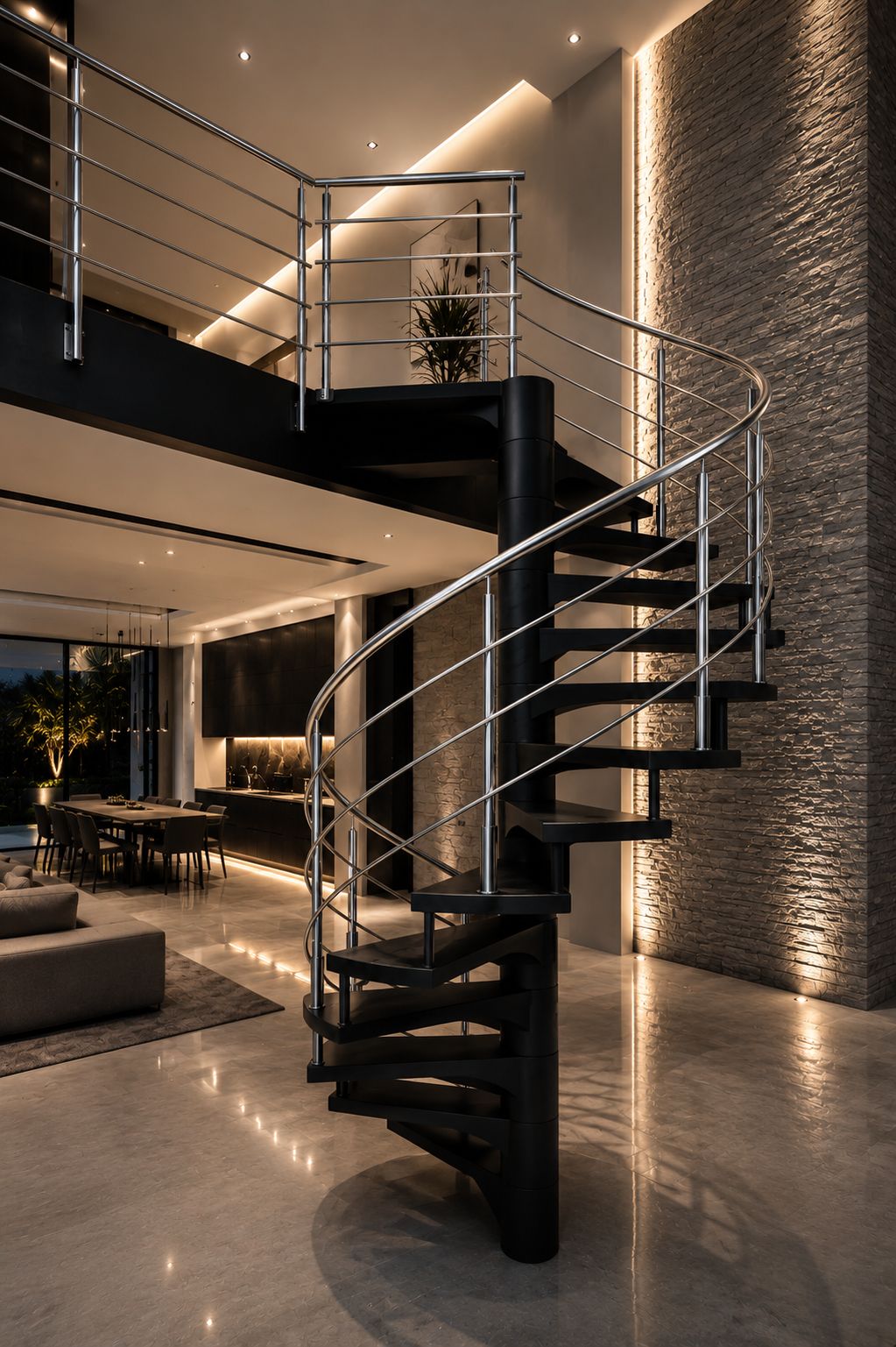 Corrimãos de Vidro, Aço Inox e Tubulares Galvanizados 2